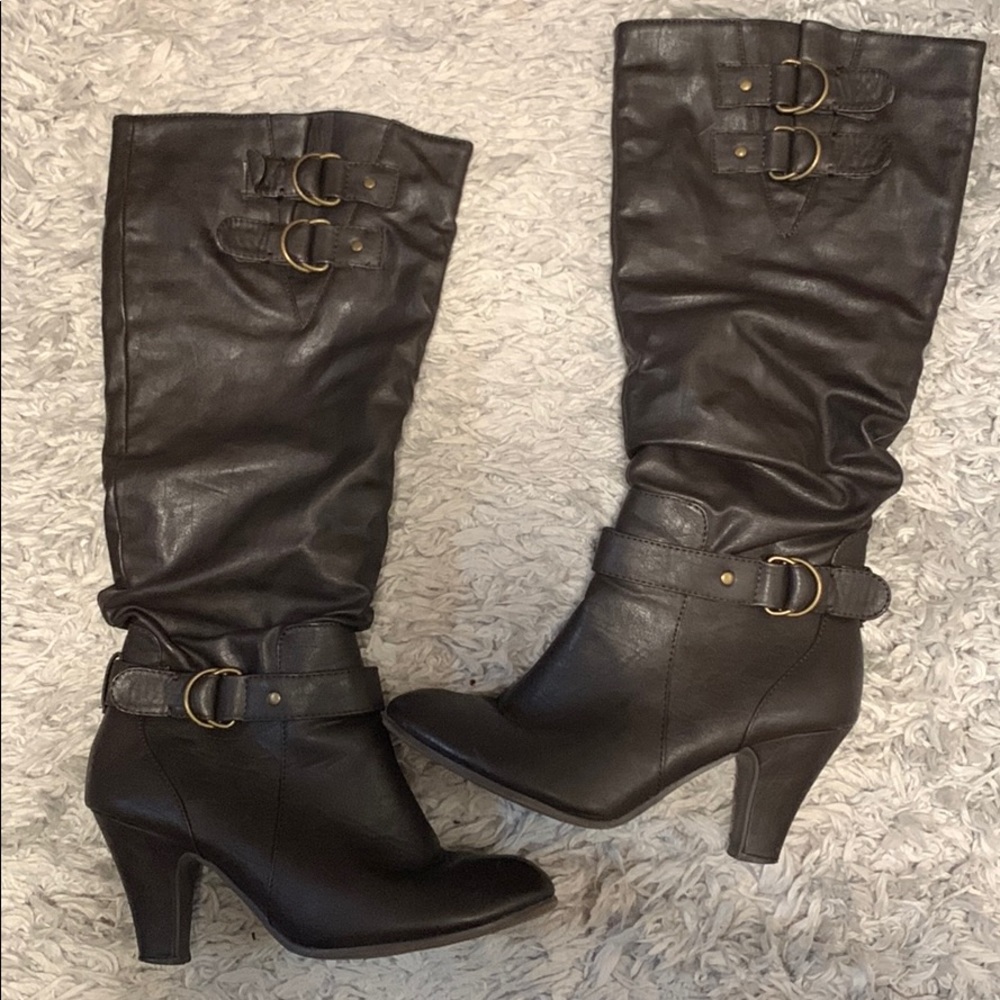 Knee high boots